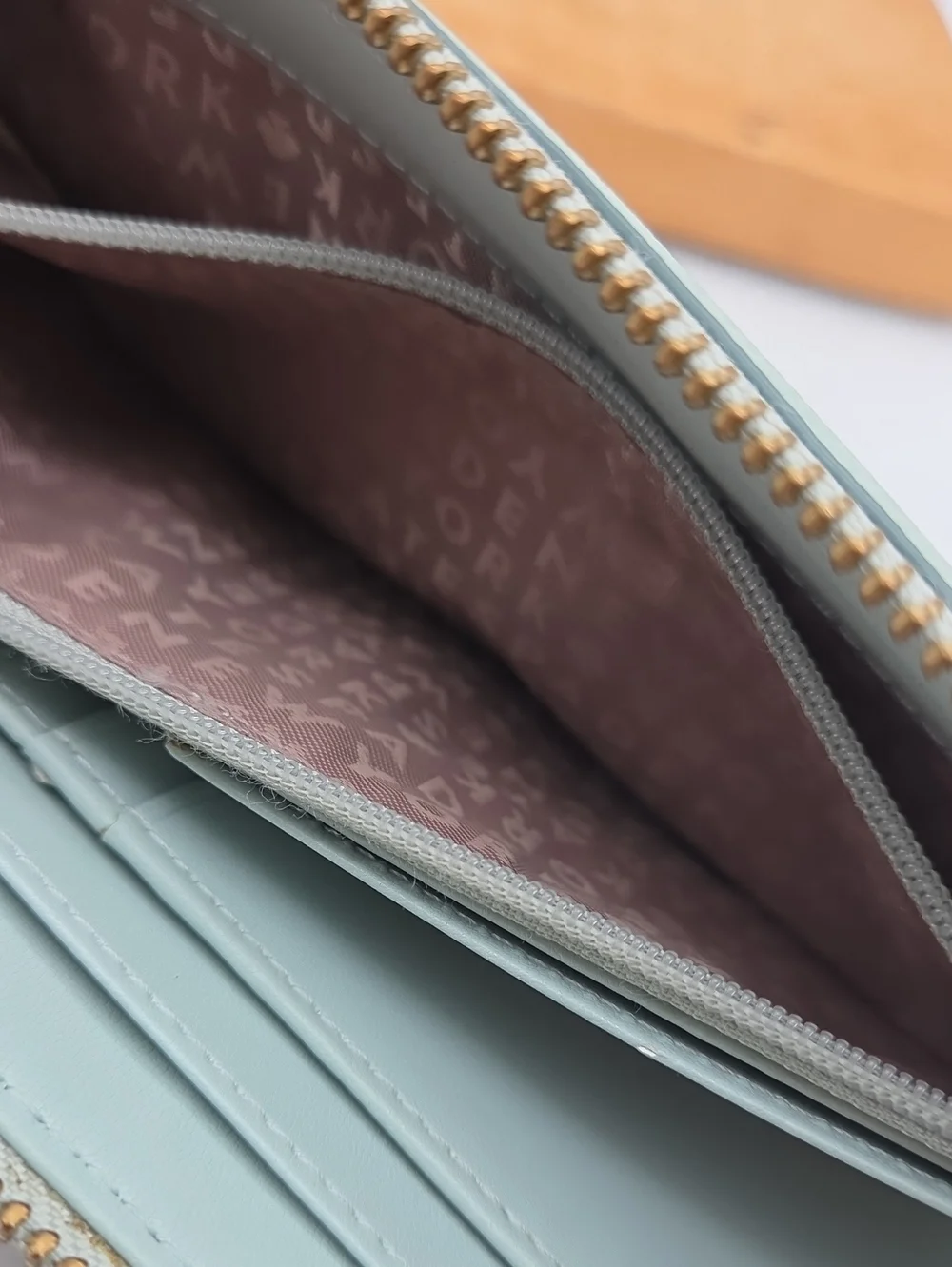 Kate Spade Sage Green Wallet Zip Around Clutch
